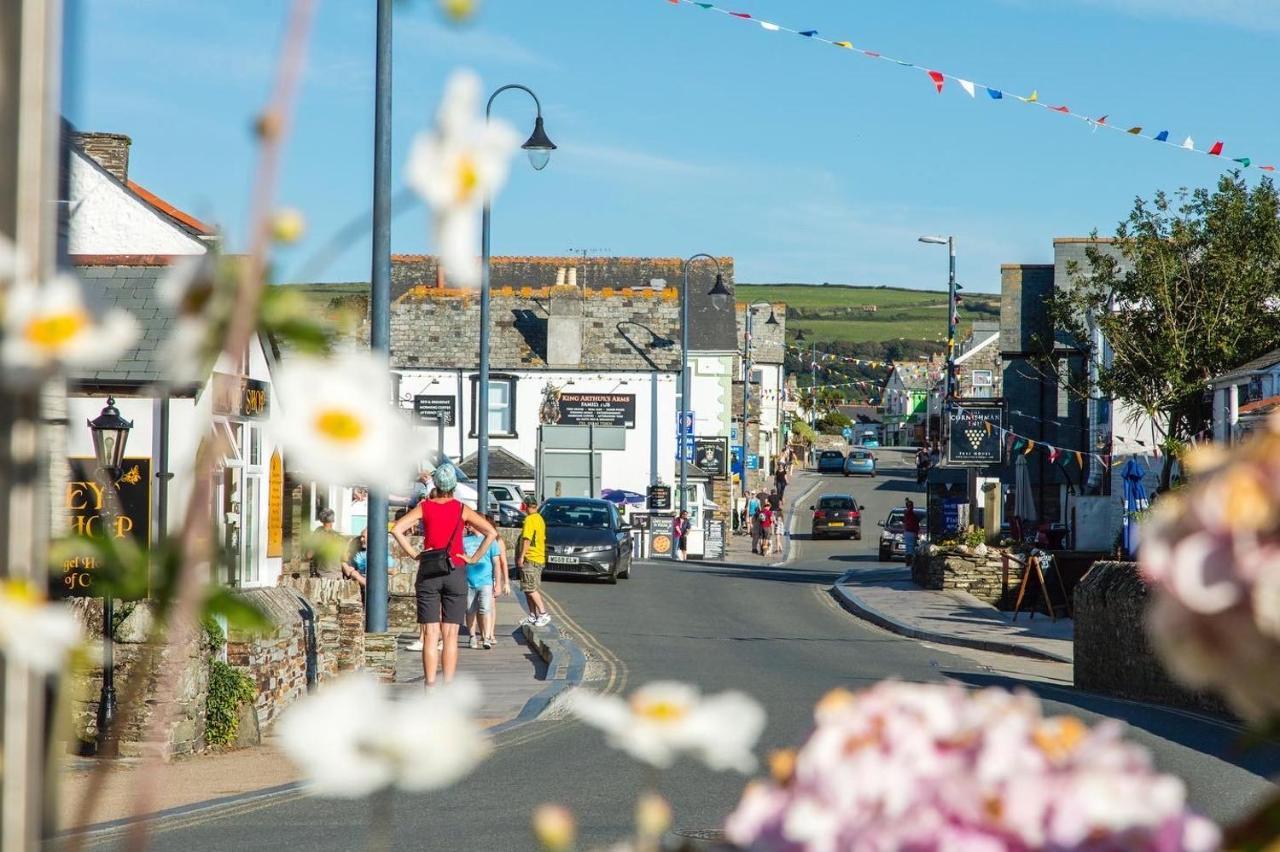 The Hideaway, Modern 3 Bed In Tintagel, Cornwall ภายนอก รูปภาพ